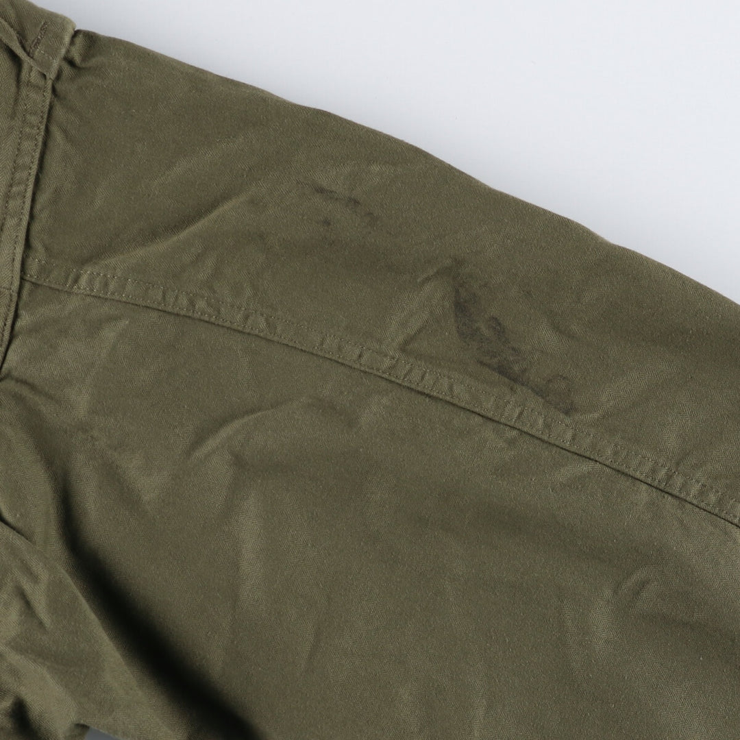 1960'S French military genuine M-47 late model military combat jacket size 49 equivalent to men's XL vintage / eaa486242