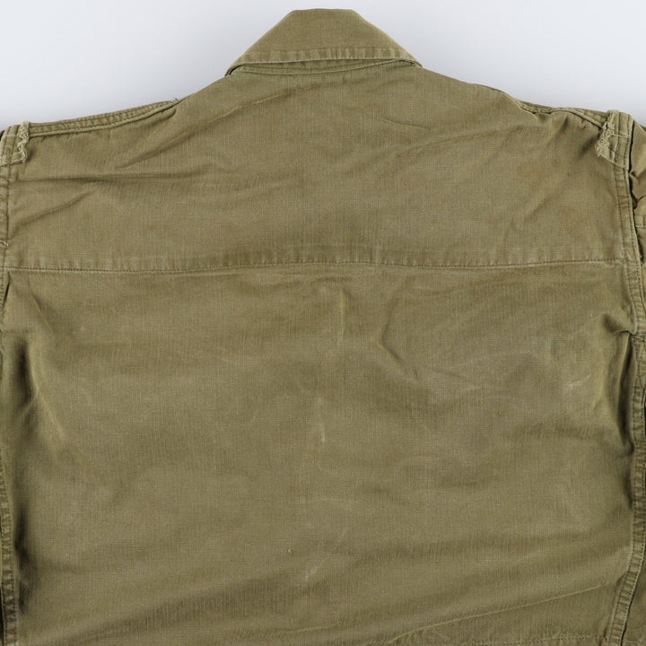 1960'S French military genuine M-47 late model HBT herringbone twill military field jacket size 42 men's L equivalent /eaa486245