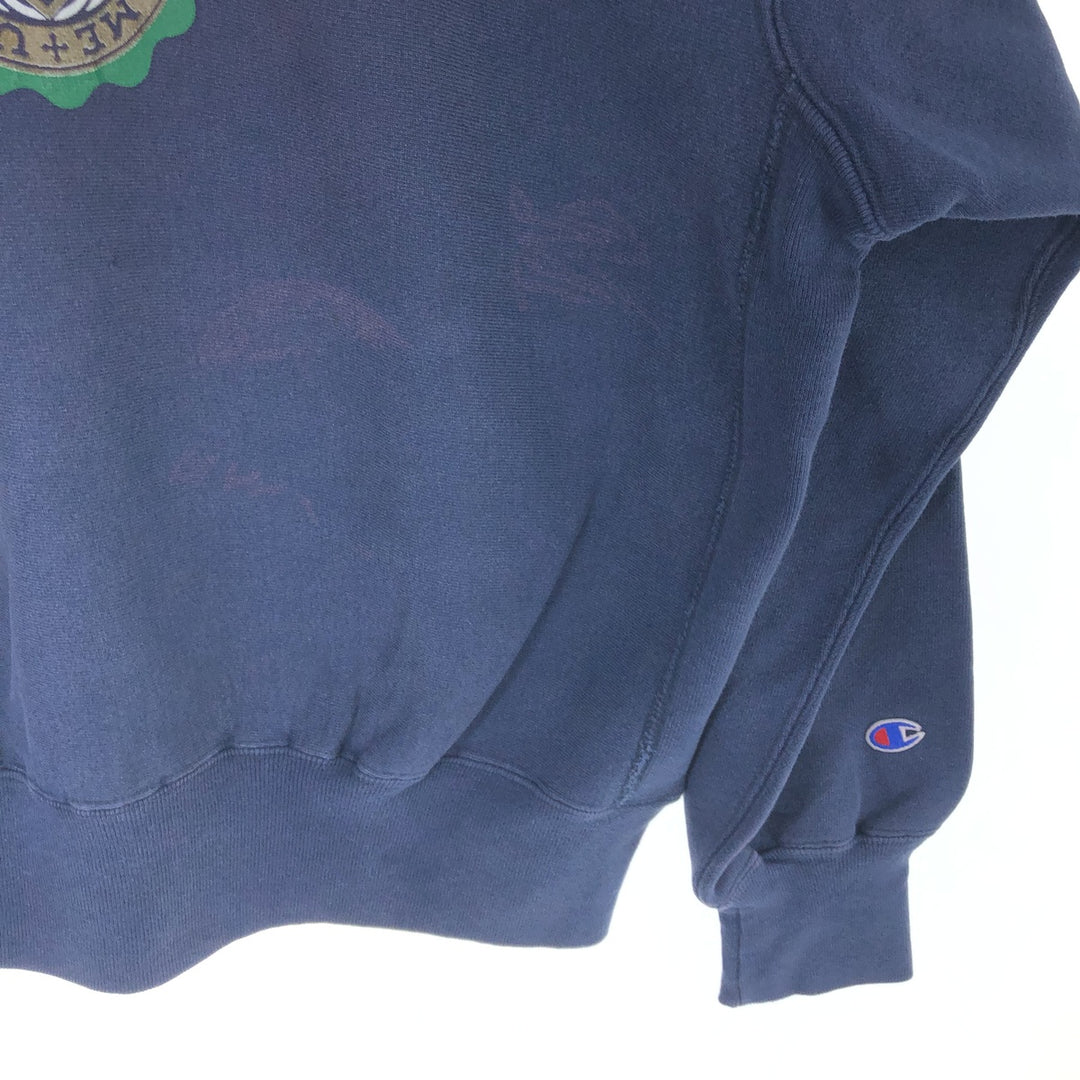 90'S Champion Reverse Weave Notre Dame College Sweatshirt, Made in USA, Men's L size /eaa486287