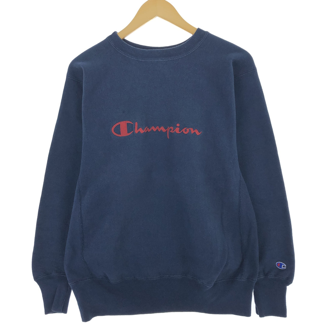 90'S Champion Reverse Weave Embroidered Tag Logo Sweatshirt Trainer Made in USA Men's L Size Vintage /eaa486299