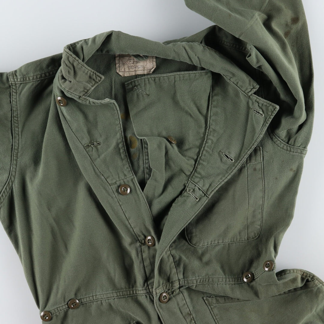 80'S US military genuine long sleeve all-in-one jumpsuit made in USA MEIDUM men's M size vintage /eaa486341