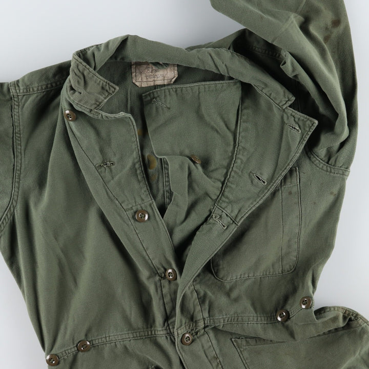 80'S US military genuine long sleeve all-in-one jumpsuit made in USA MEIDUM men's M size vintage /eaa486341