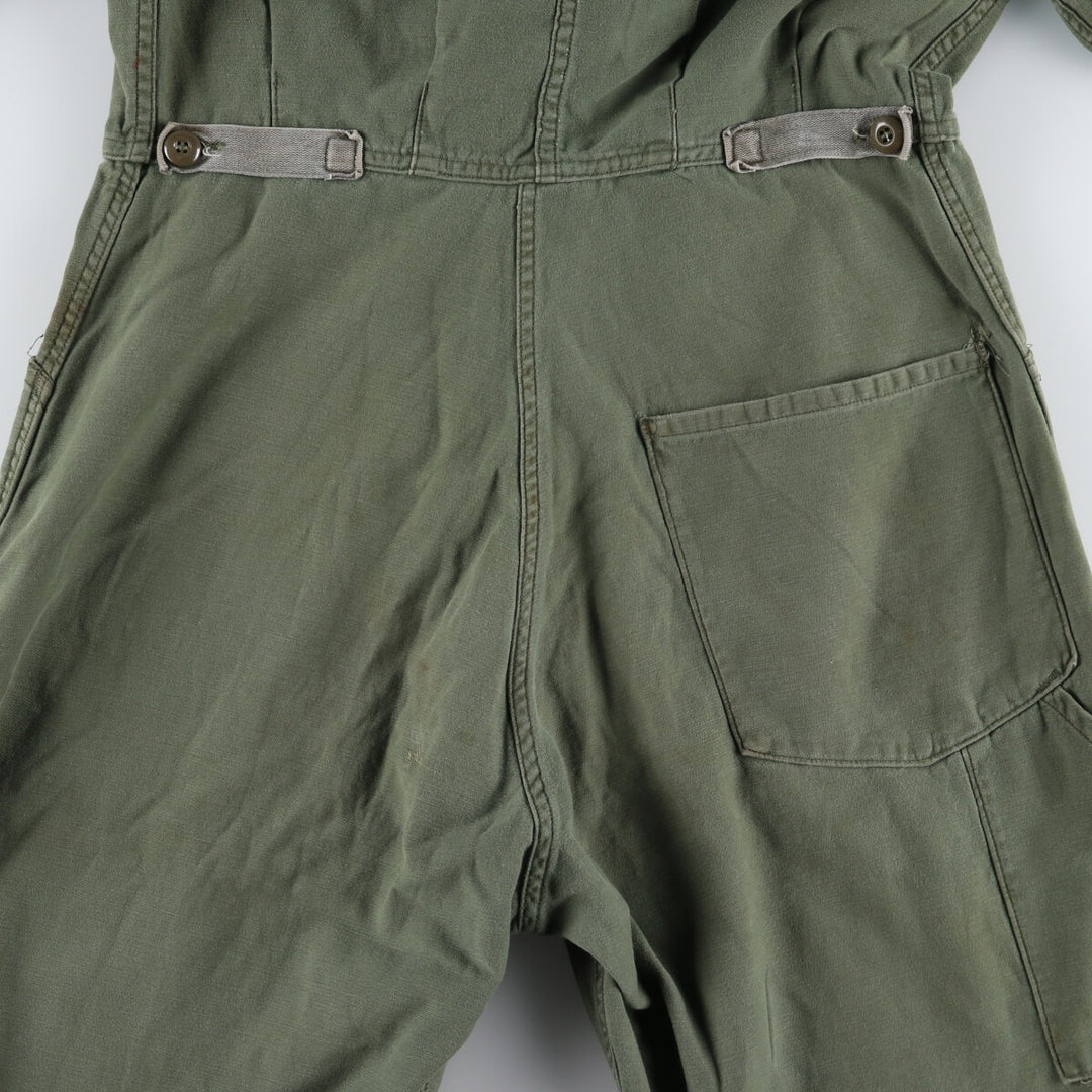 80'S US military genuine long sleeve all-in-one jumpsuit made in USA MEIDUM men's M size vintage /eaa486341