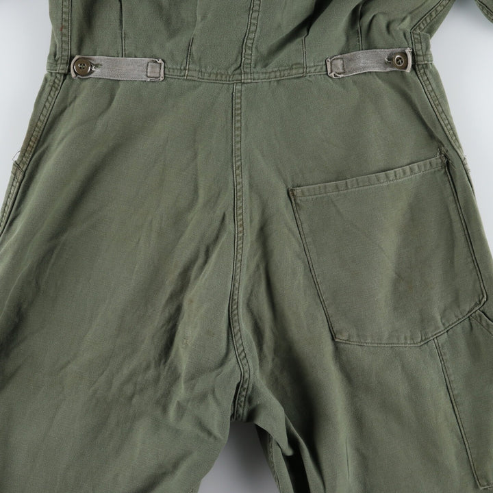 80'S US military genuine long sleeve all-in-one jumpsuit made in USA MEIDUM men's M size vintage /eaa486341