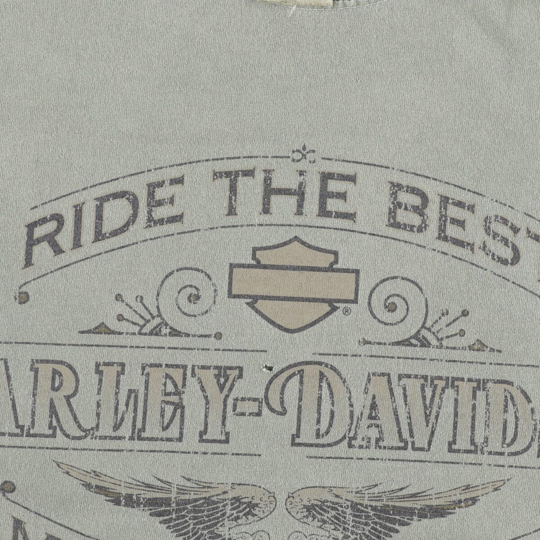 00'S Harley-Davidson Motorcycle Bike T-shirt Made in USA Men's XL /eaa486399