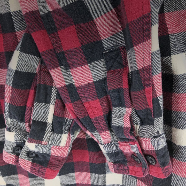 WOOLRICH Long Sleeve Heavy Flannel Check Shirt Men's Size L / eaa486429