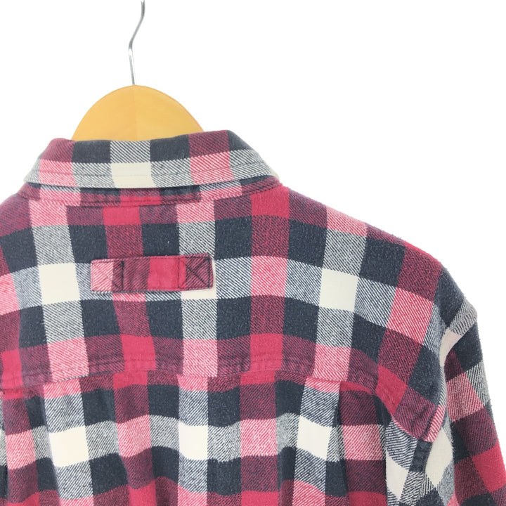 WOOLRICH Long Sleeve Heavy Flannel Check Shirt Men's Size L / eaa486429