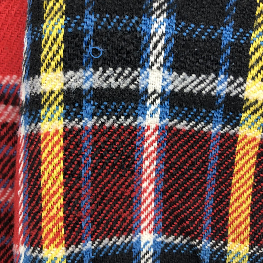 70'S JCPenney BIG MAC Long Sleeve Heavy Flannel Check Shirt Men's Medium Vintage /eaa486551