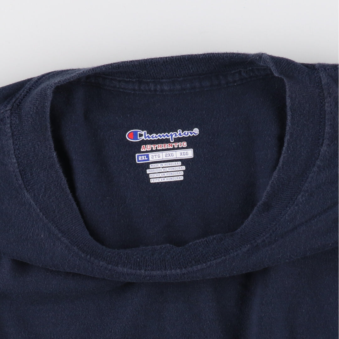 Champion Authentic Long Sleeve T-Shirt, Men's XXL / eaa486594