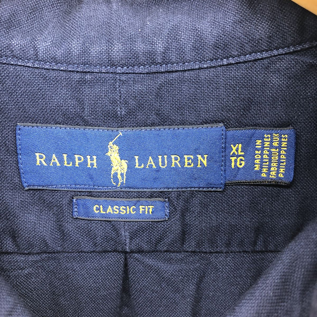 Ralph Lauren Classic Fit Long Sleeve Button Down Shirt Men's XL / eaa486612