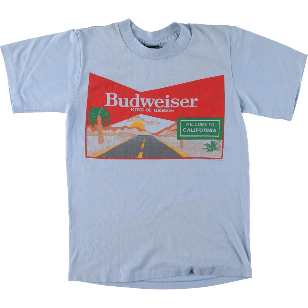 WRIGHT'S BUDWEISER Advertising T-shirt Made in USA Women's S size /eaa486672