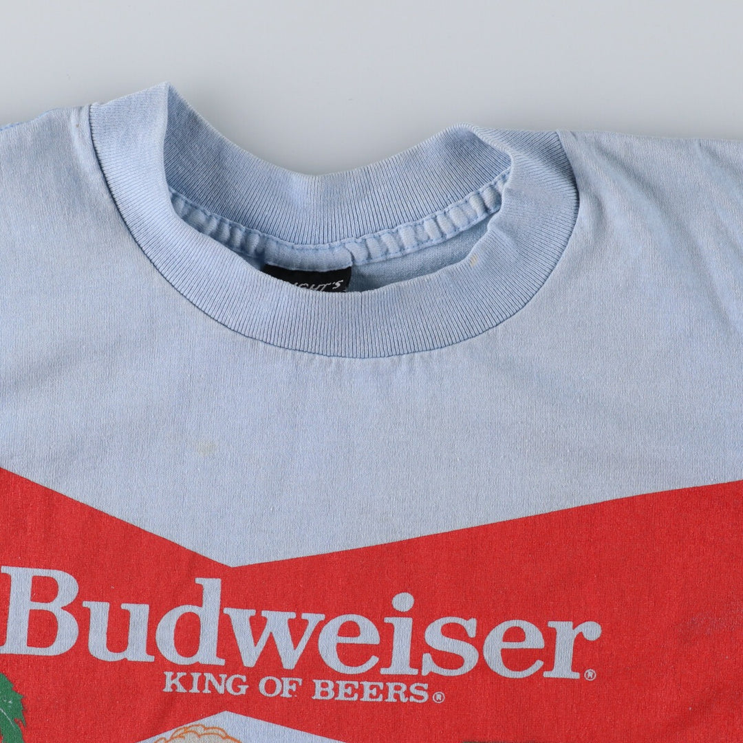 WRIGHT'S BUDWEISER Advertising T-shirt Made in USA Women's S size /eaa486672