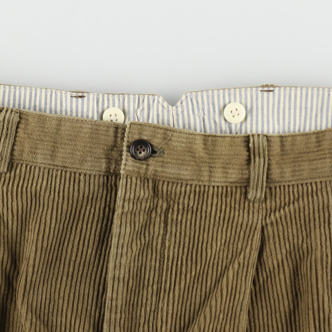 BD BAGGIES Two-pleat Corduroy Pants for Men, Size W34 / eaa486789