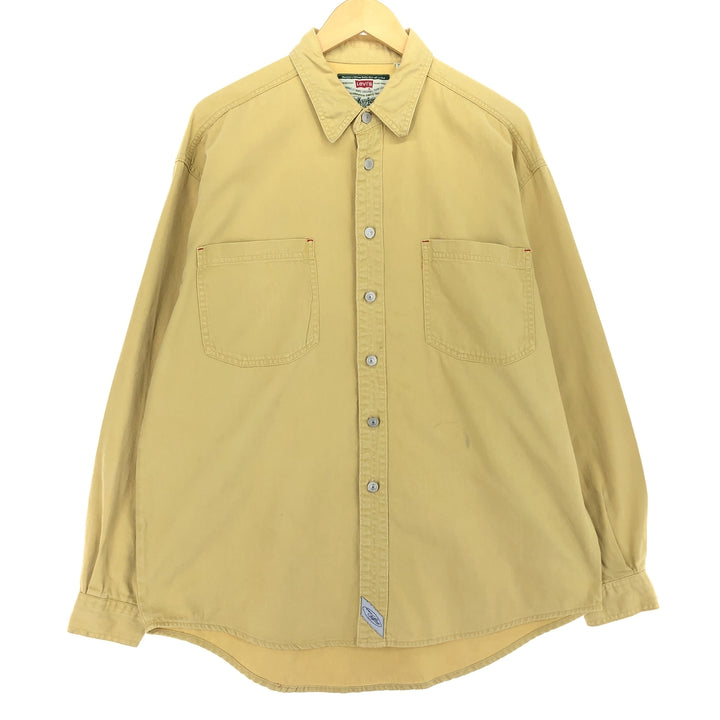90'S Levi's Long Sleeve Denim Shirt Men's Size L Vintage /eaa486803