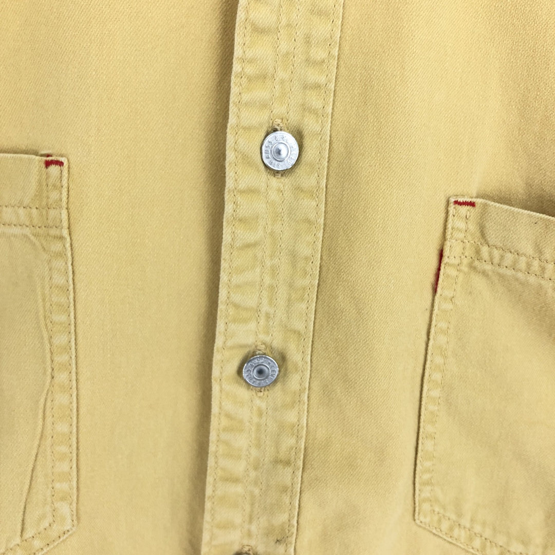 90'S Levi's Long Sleeve Denim Shirt Men's Size L Vintage /eaa486803