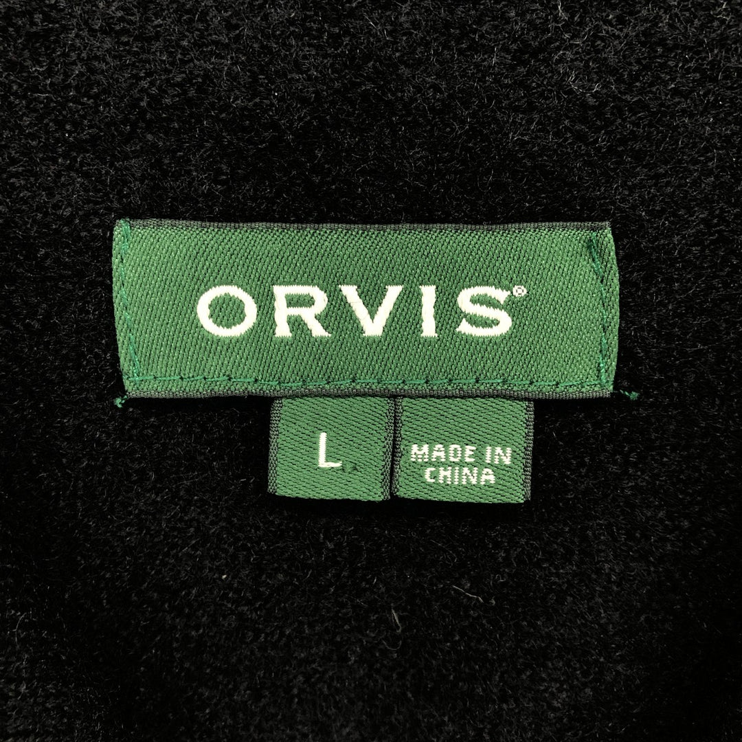 ORVIS wool shirt, men's size L /eaa486850