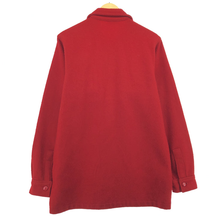 70'S BOY SCOUTS OF AMERICA Wool Shirt Jacket Made in USA Men's L Size Vintage /eaa486852