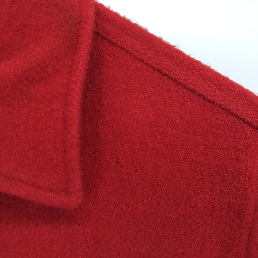 70'S BOY SCOUTS OF AMERICA Wool Shirt Jacket Made in USA Men's L Size Vintage /eaa486852