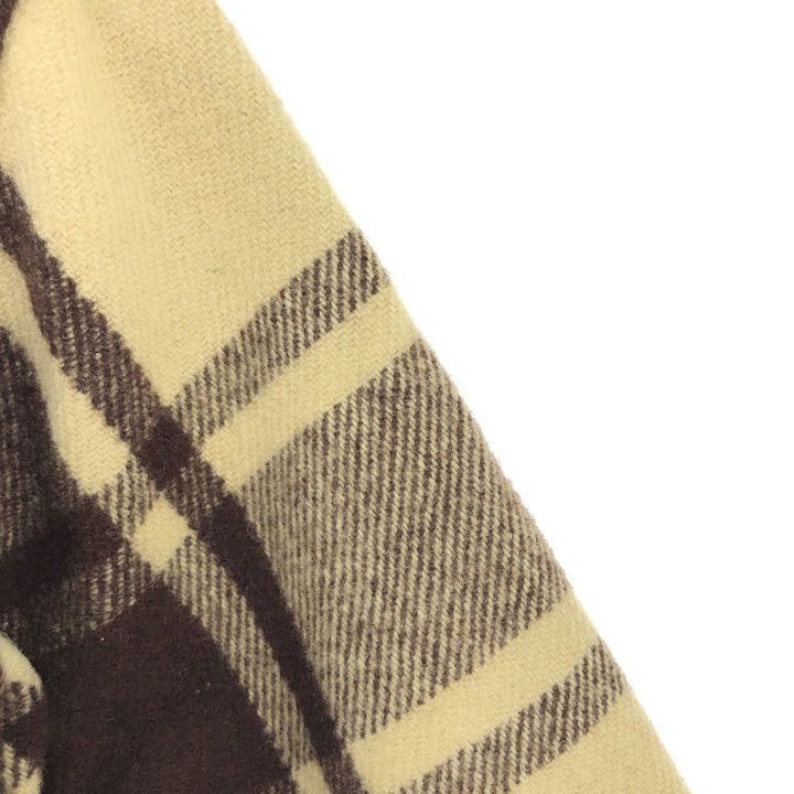 Vintage 60's Chippewa Check Pattern Wool Shirt Jacket, Men's S Size / eaa486863