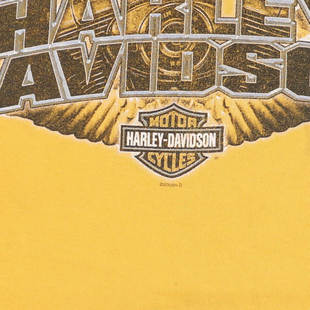 00'S Harley-Davidson Motorcycle Bike T-shirt Made in USA Men's XL /eaa487019