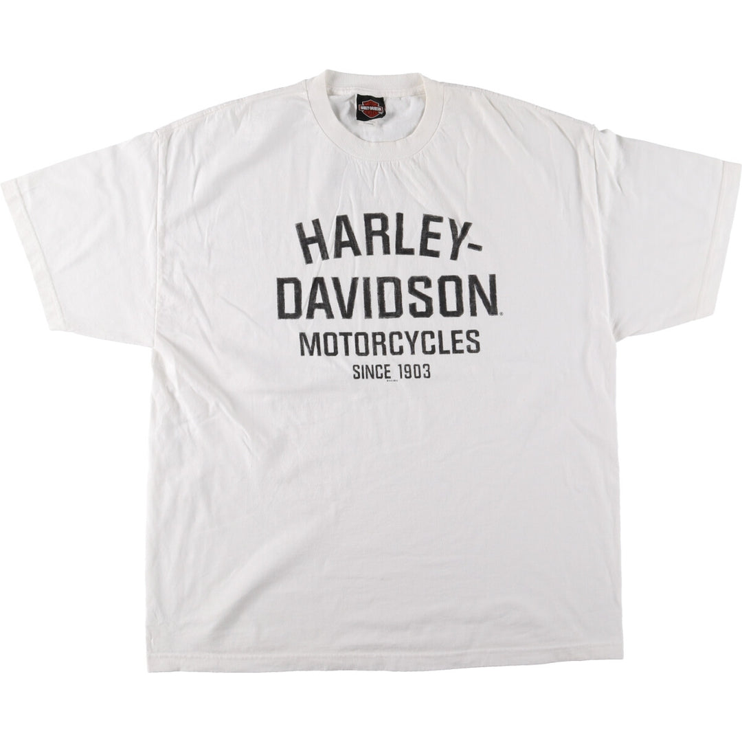 Harley-Davidson Motorcycle Bike T-shirt Men's XXL equivalent / eaa487024