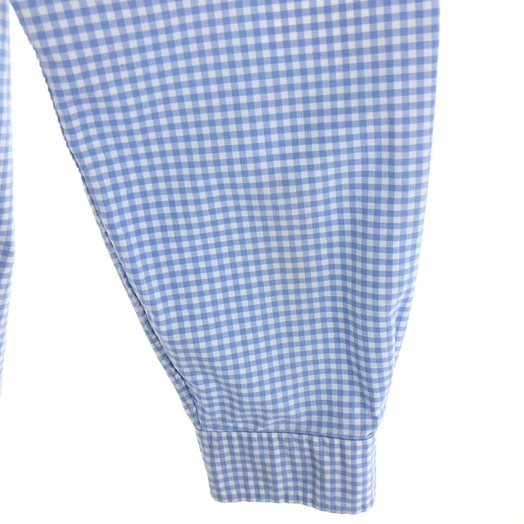 Ralph Lauren Classic Fit Gingham Check Long Sleeve Cotton Check Shirt Men's XL / eaa487050