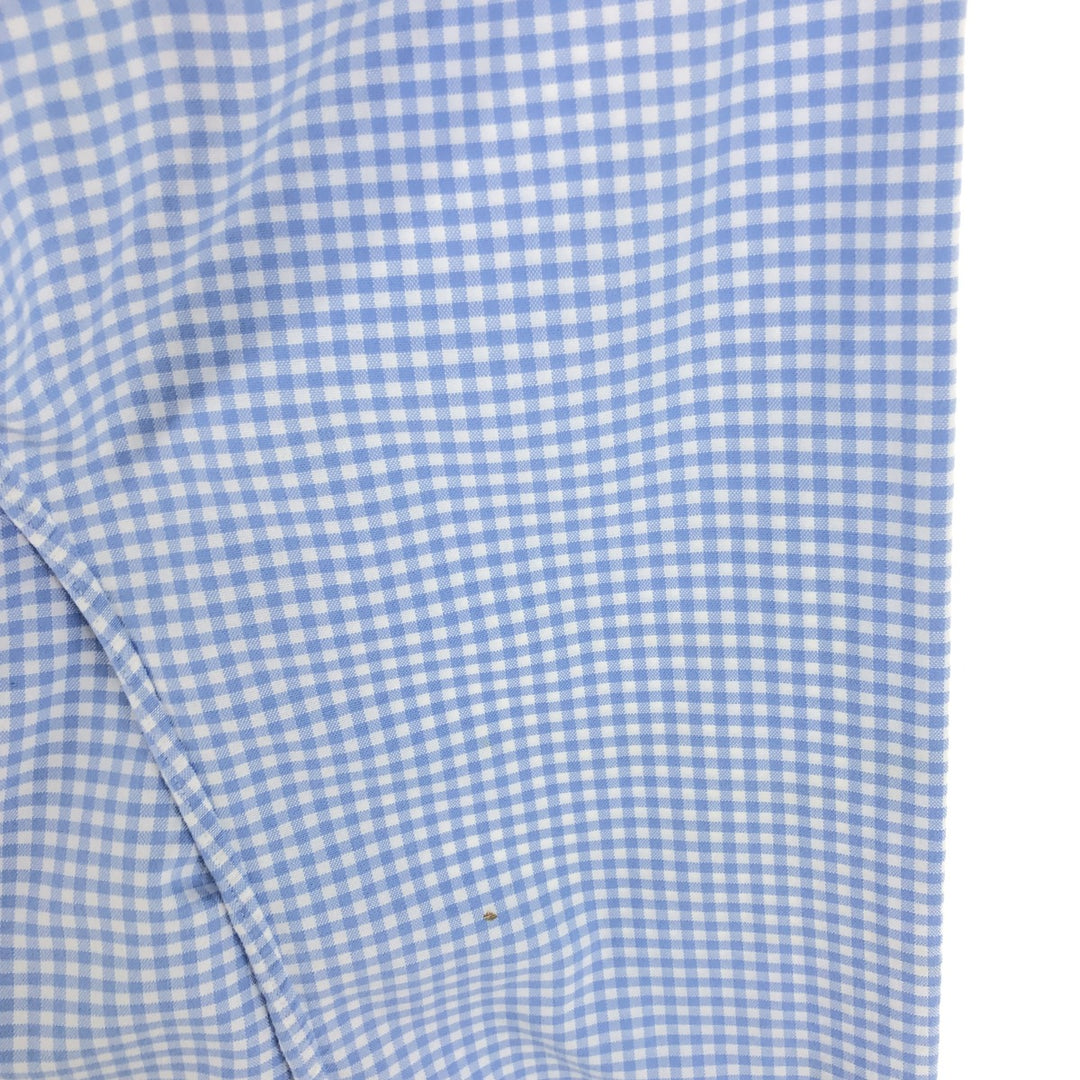 Ralph Lauren Classic Fit Gingham Check Long Sleeve Cotton Check Shirt Men's XL / eaa487050