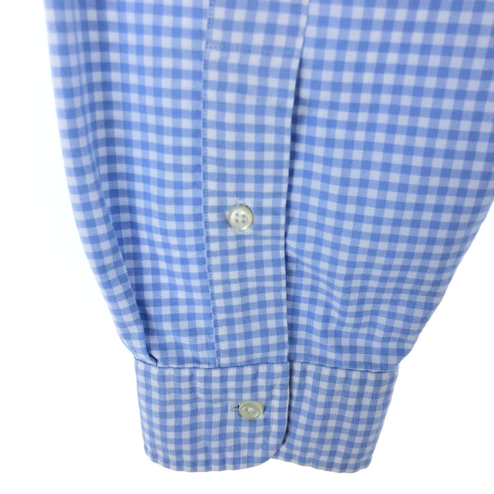 Ralph Lauren Classic Fit Gingham Check Long Sleeve Cotton Check Shirt Men's XL / eaa487050