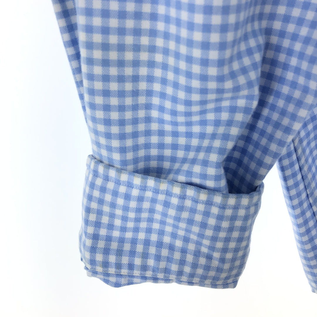 Ralph Lauren Classic Fit Gingham Check Long Sleeve Cotton Check Shirt Men's XL / eaa487050