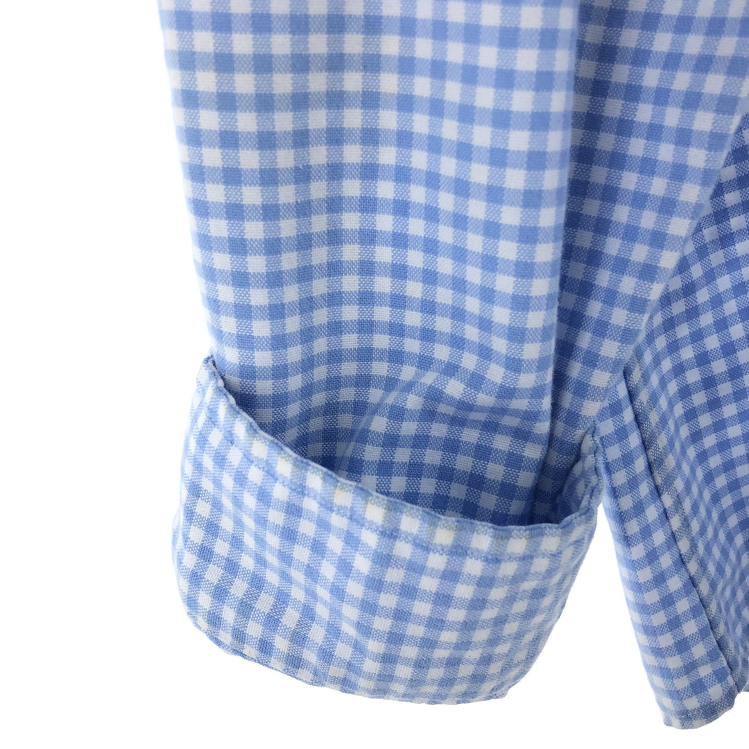 Ralph Lauren Classic Fit Gingham Check Long Sleeve Cotton Check Shirt Men's XL / eaa487050