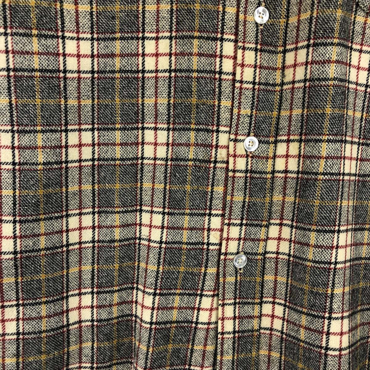 70'S Pendleton Check Pattern Wool Shirt Made in USA Men's L Size Vintage /eaa487115