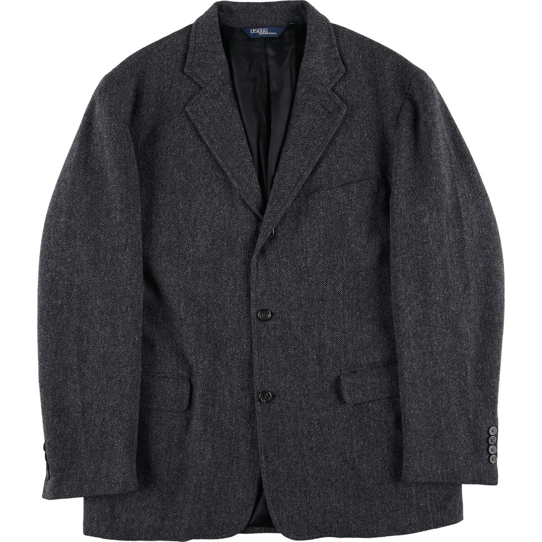 Ralph Lauren POLO by Ralph Lauren Herringbone Wool Tailored Jacket Men's L size / eaa487133