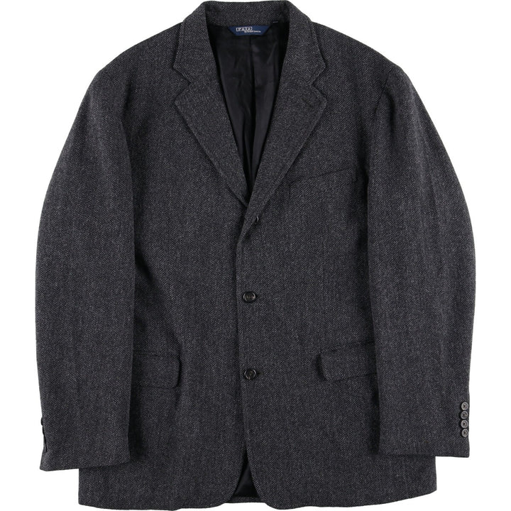 Ralph Lauren POLO by Ralph Lauren Herringbone Wool Tailored Jacket Men's L size / eaa487133