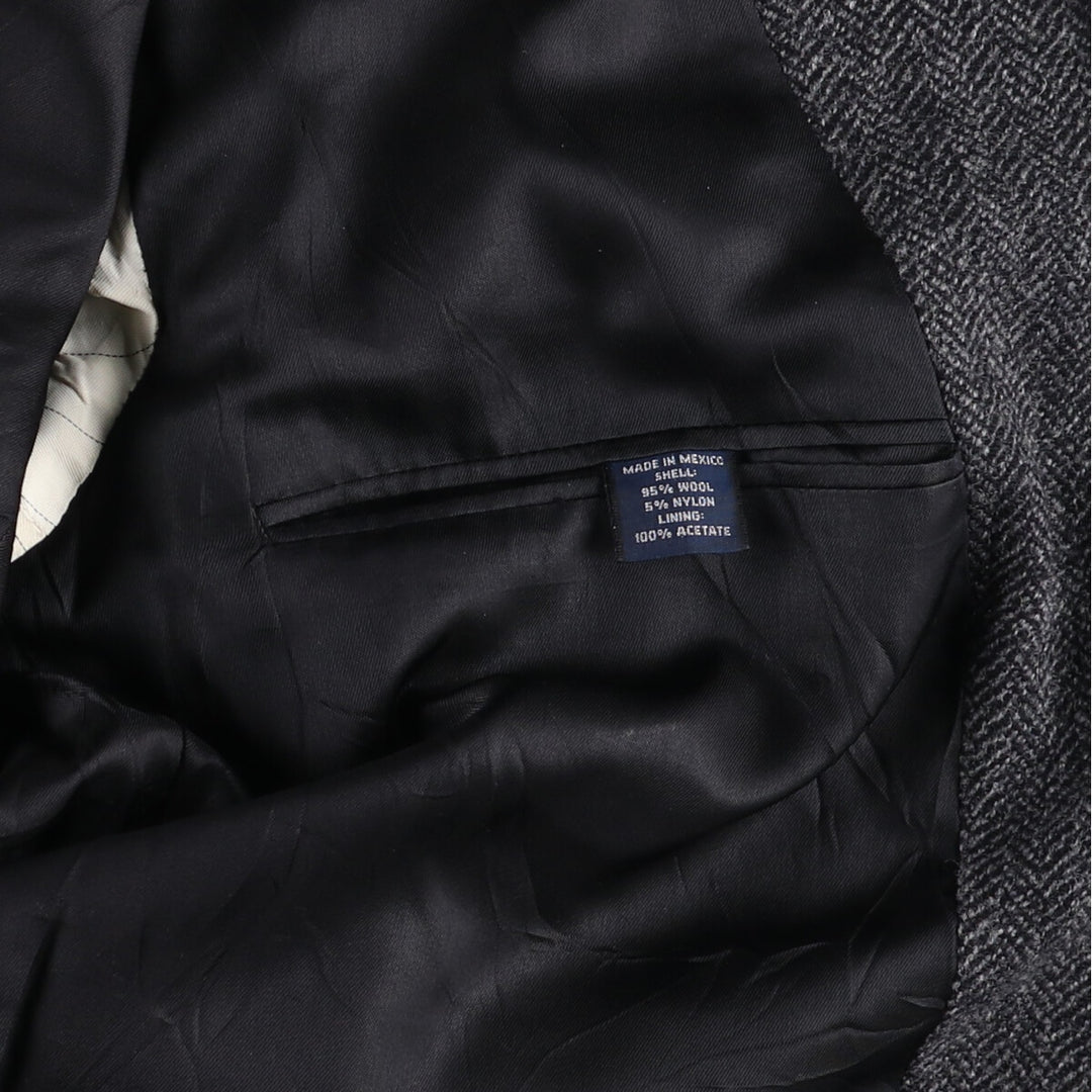 Ralph Lauren POLO by Ralph Lauren Herringbone Wool Tailored Jacket Men's L size / eaa487133