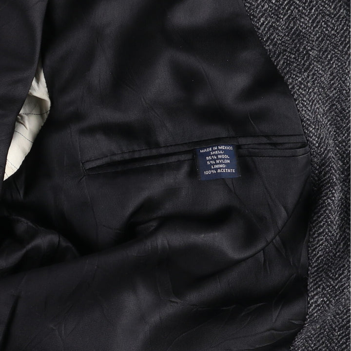 Ralph Lauren POLO by Ralph Lauren Herringbone Wool Tailored Jacket Men's L size / eaa487133