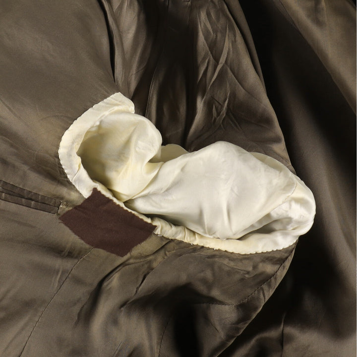 Burberry's Herringbone Wool Tailored Jacket Made in Italy Men's XL / eaa487140