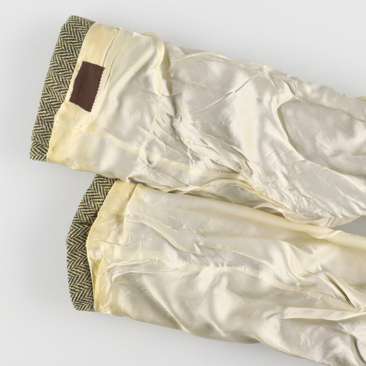 Burberry's Herringbone Wool Tailored Jacket Made in Italy Men's XL / eaa487140