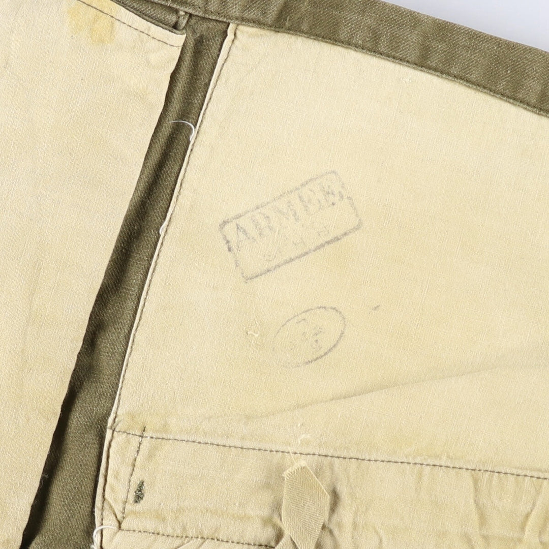 1950'S French Army M-47 Early Military Field Jacket Men's M Size Vintage / eaa487152