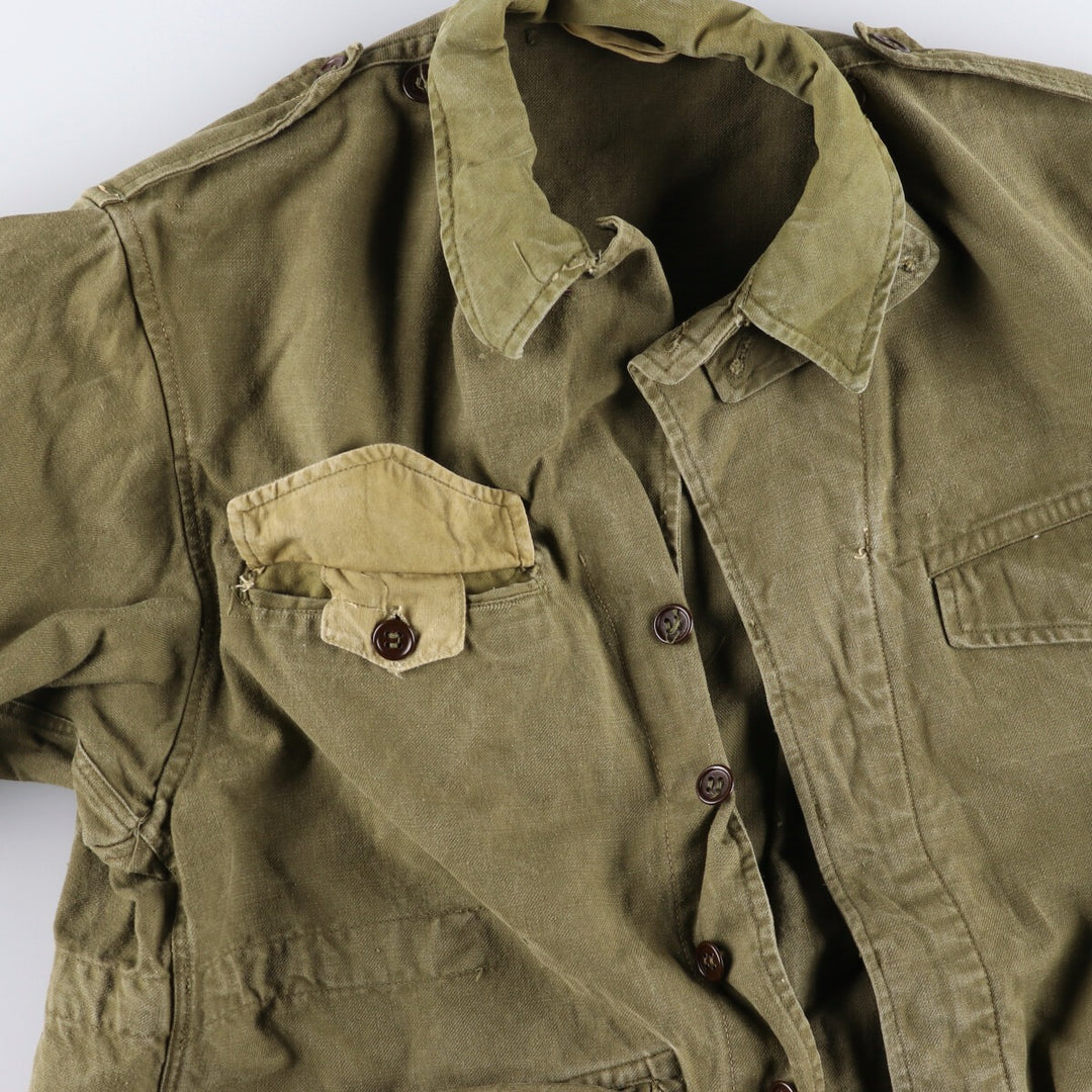 1950'S French Army M-47 Early Military Field Jacket Men's M Size Vintage / eaa487152