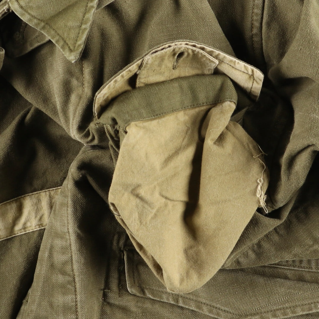 1950'S French Army M-47 Early Military Field Jacket Men's M Size Vintage / eaa487152