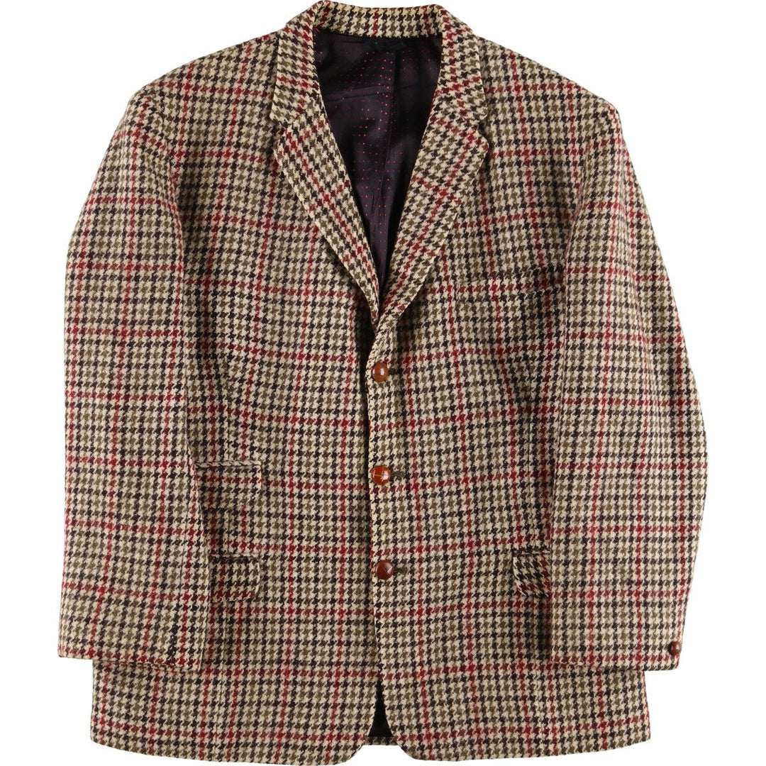 Harris Tweed ALEXANDRE Gun Club Check Tailored Jacket Men's M size / eaa487165