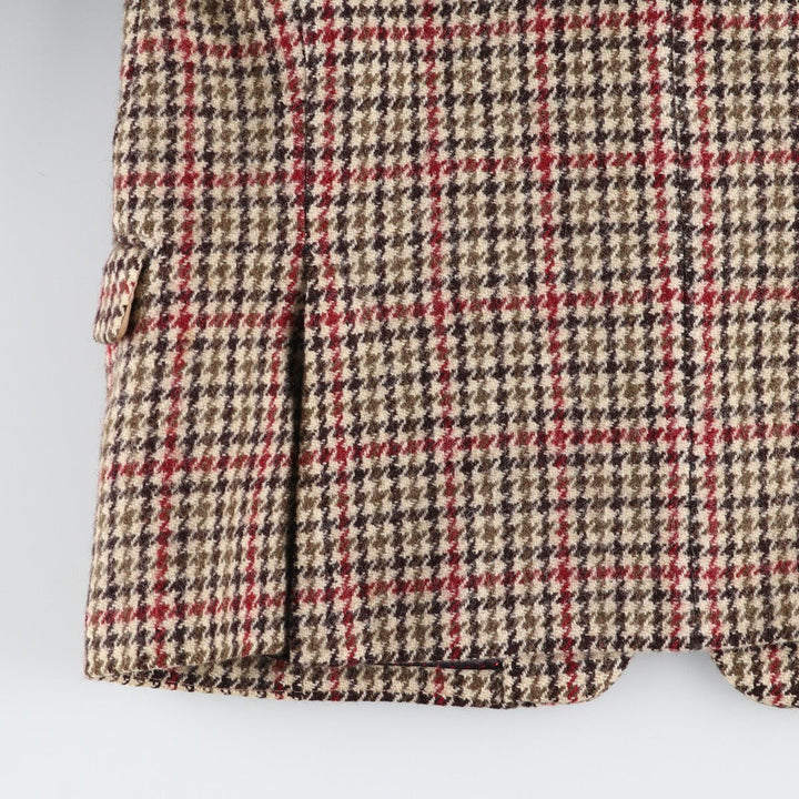 Harris Tweed ALEXANDRE Gun Club Check Tailored Jacket Men's M size / eaa487165