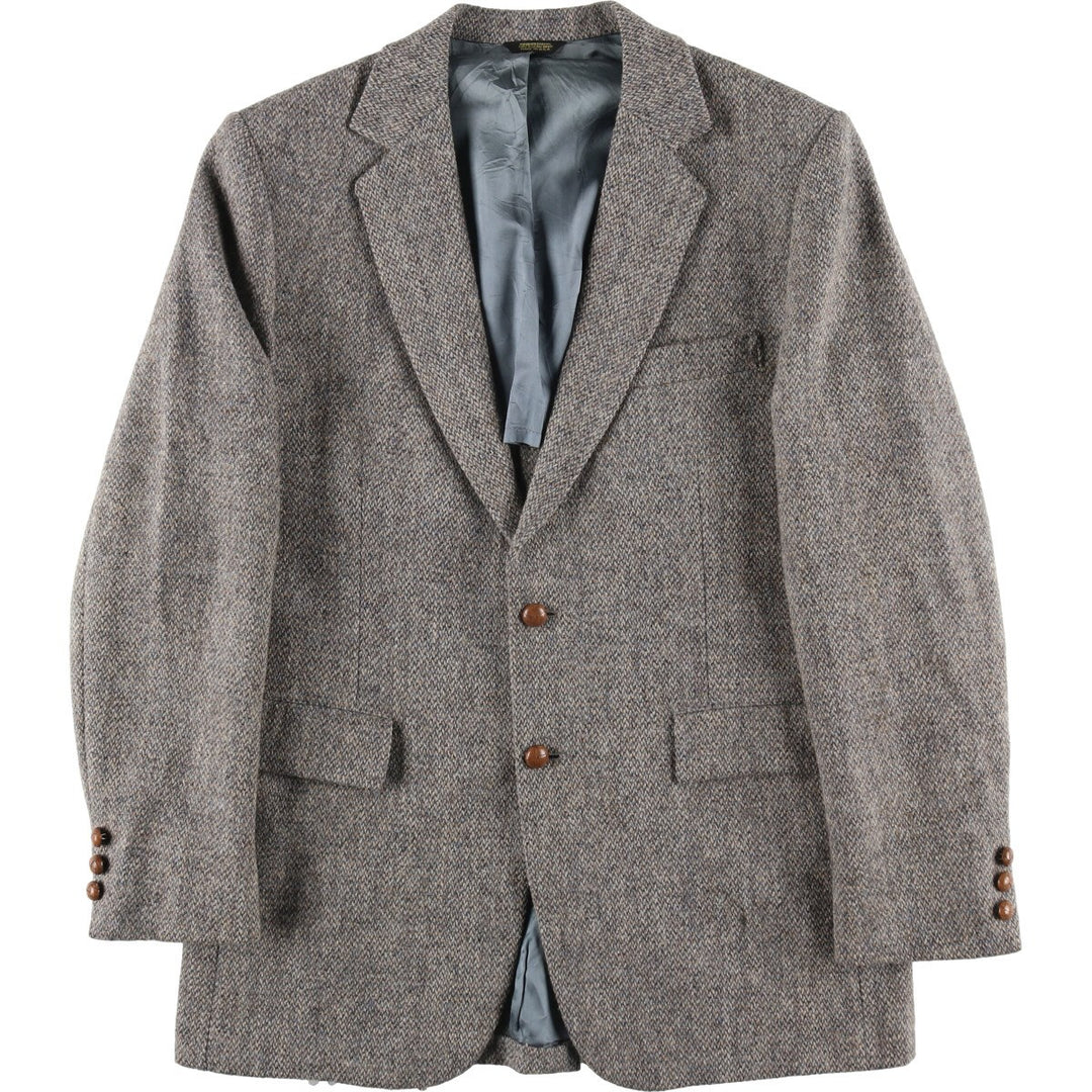 Harris Tweed Wool Tailored Jacket Made in USA Men's L size / eaa487178