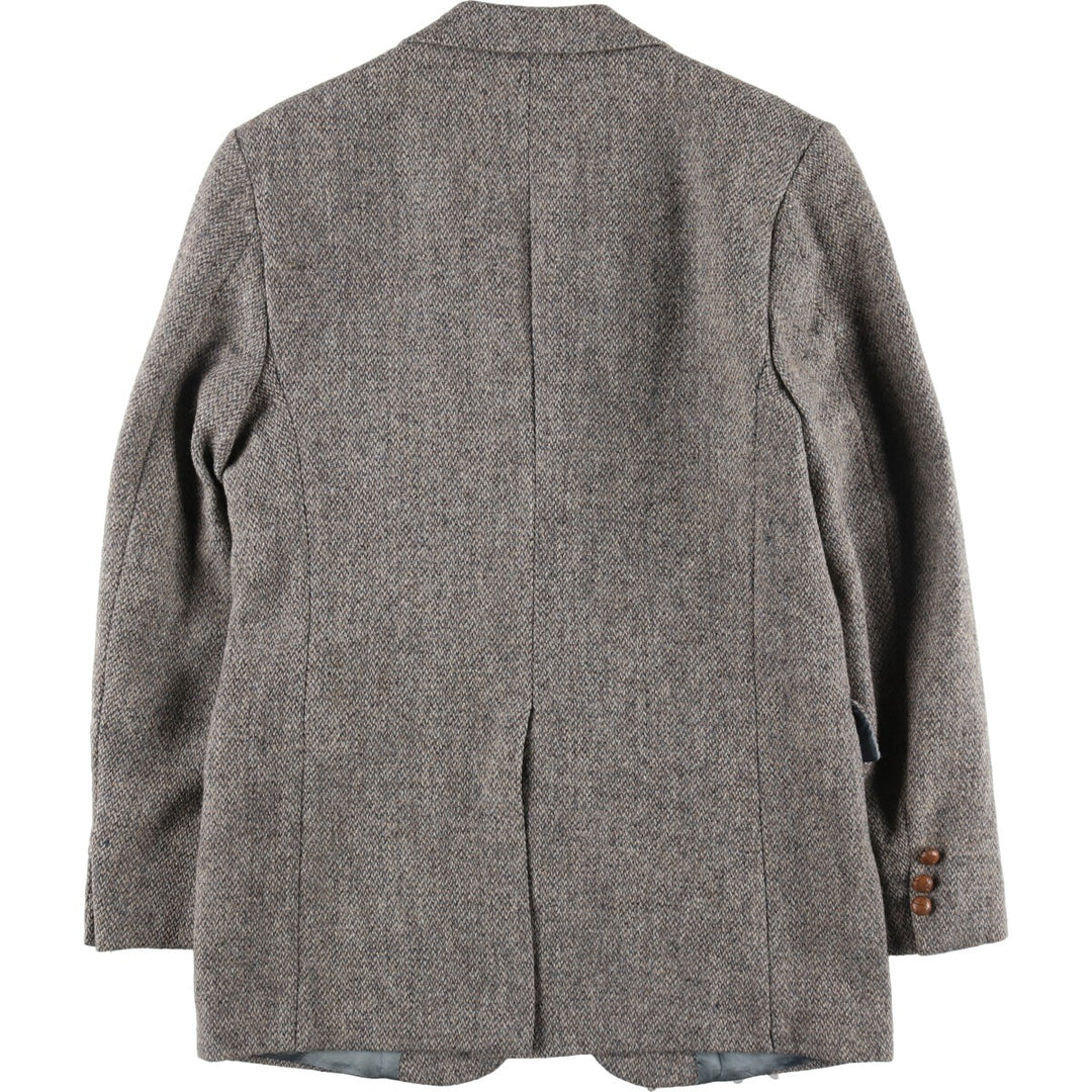Harris Tweed Wool Tailored Jacket Made in USA Men's L size / eaa487178