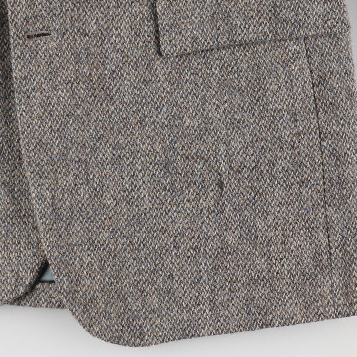 Harris Tweed Wool Tailored Jacket Made in USA Men's L size / eaa487178