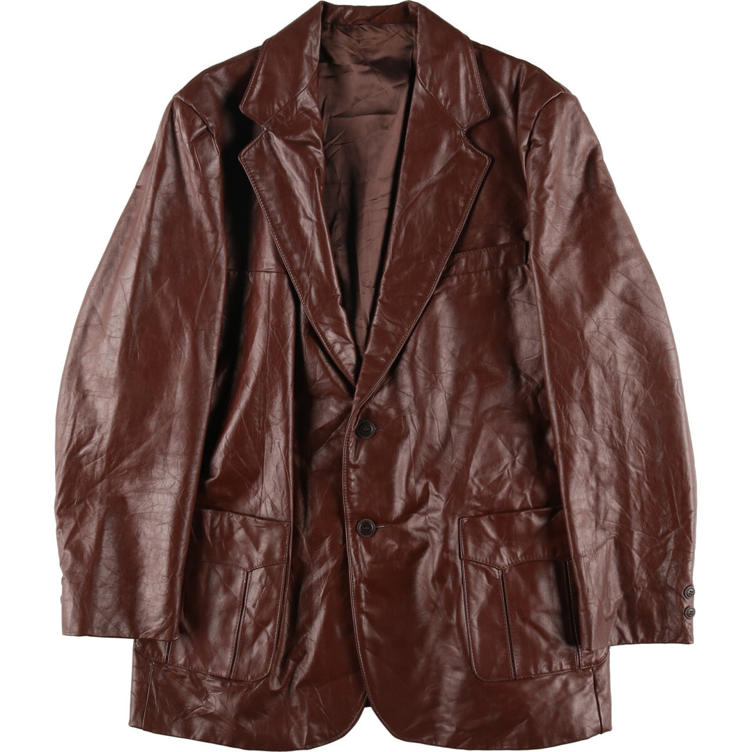 CLIPPER MIST Leather Tailored Jacket Men's L size / eaa487237