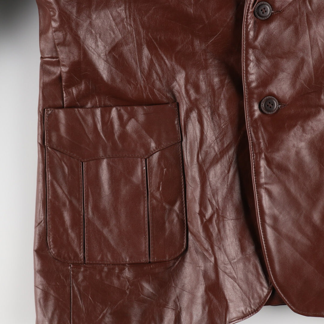 CLIPPER MIST Leather Tailored Jacket Men's L size / eaa487237