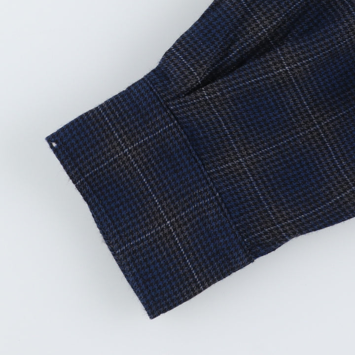 00'S Pendleton Sir Pendleton Gun Club Check Wool Button Down Shirt Men's L size /eaa487325