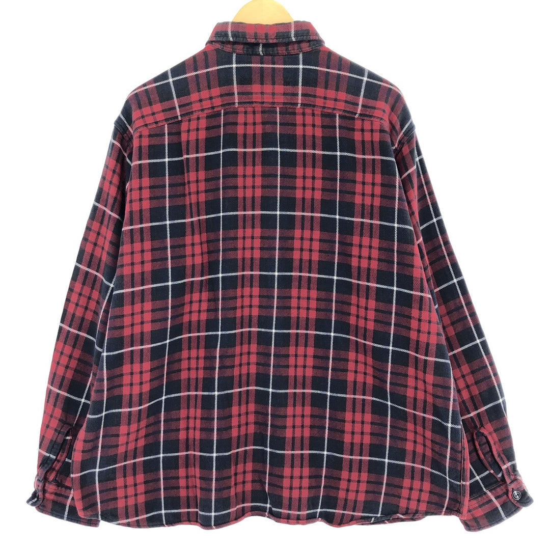 Ralph Lauren POLO SPORTSMAN long sleeve heavy flannel check shirt, men's XL size / eaa487371