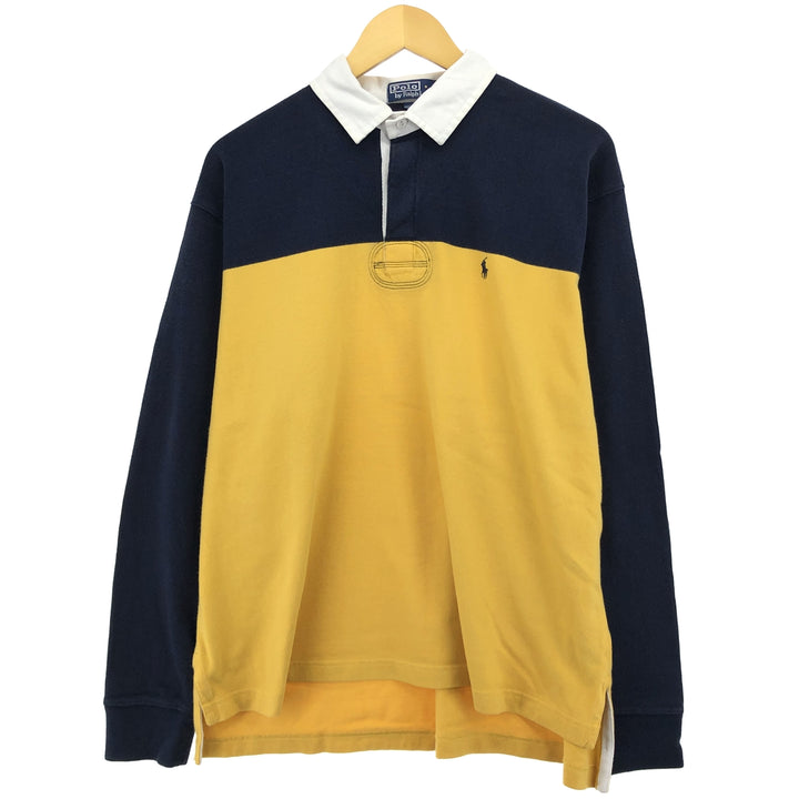 Ralph Lauren POLO by Ralph Lauren long sleeve rugby shirt, men's size L / eaa487426